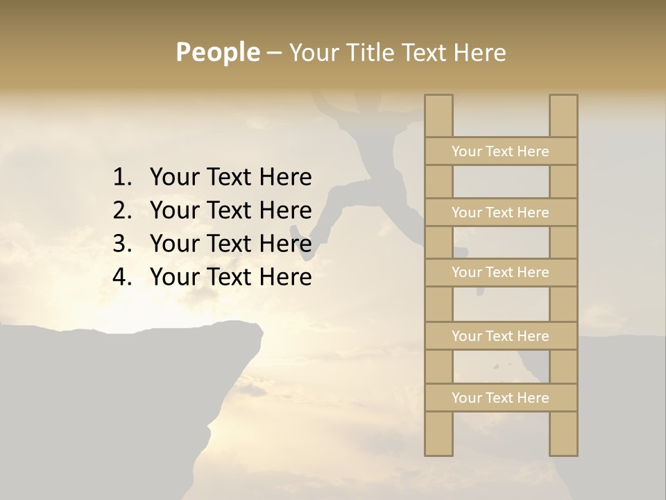 Freedom Excited Rock PowerPoint Template