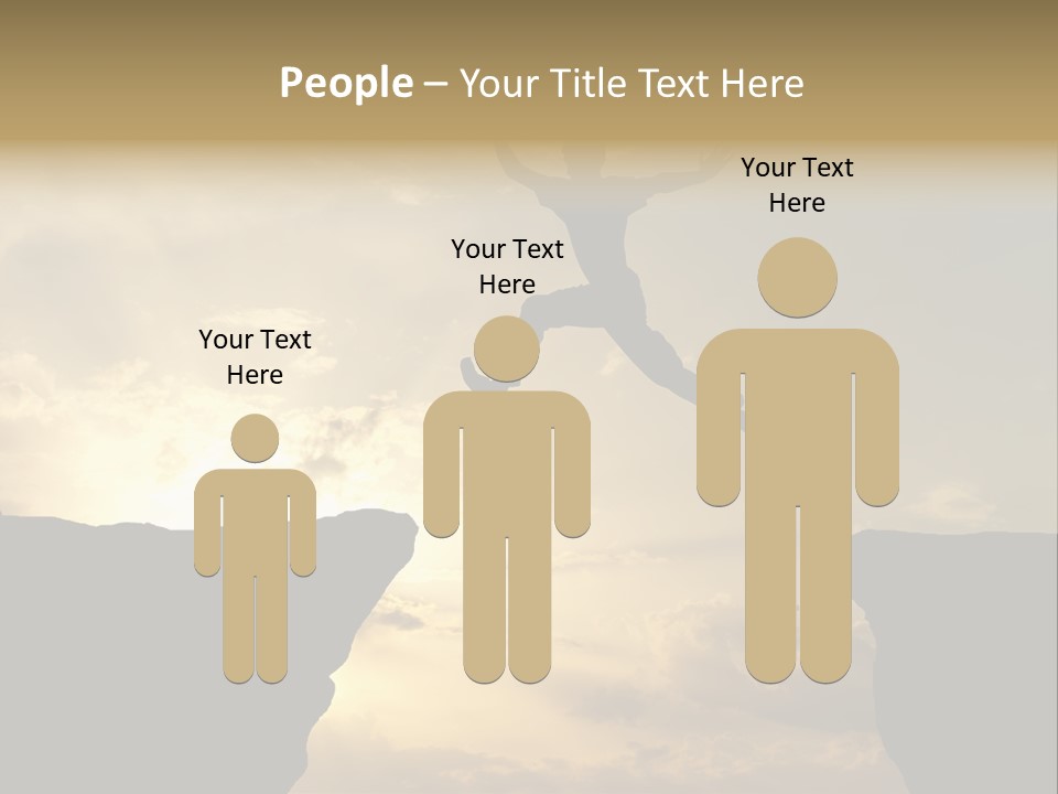 Freedom Excited Rock PowerPoint Template