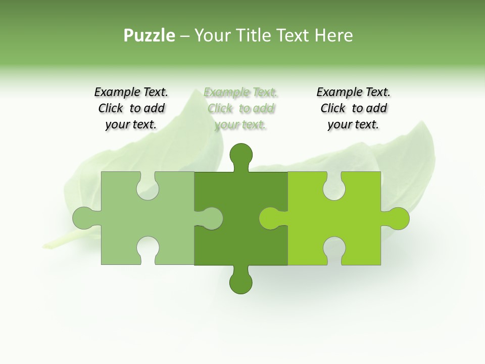 Herb Flavor Fresh PowerPoint Template