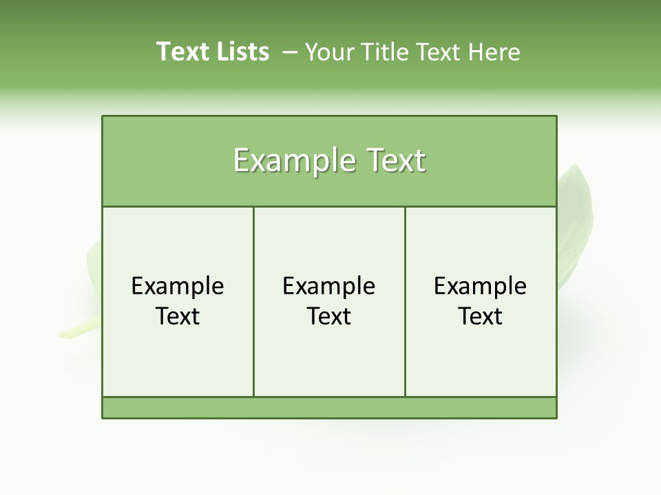 Herb Flavor Fresh PowerPoint Template