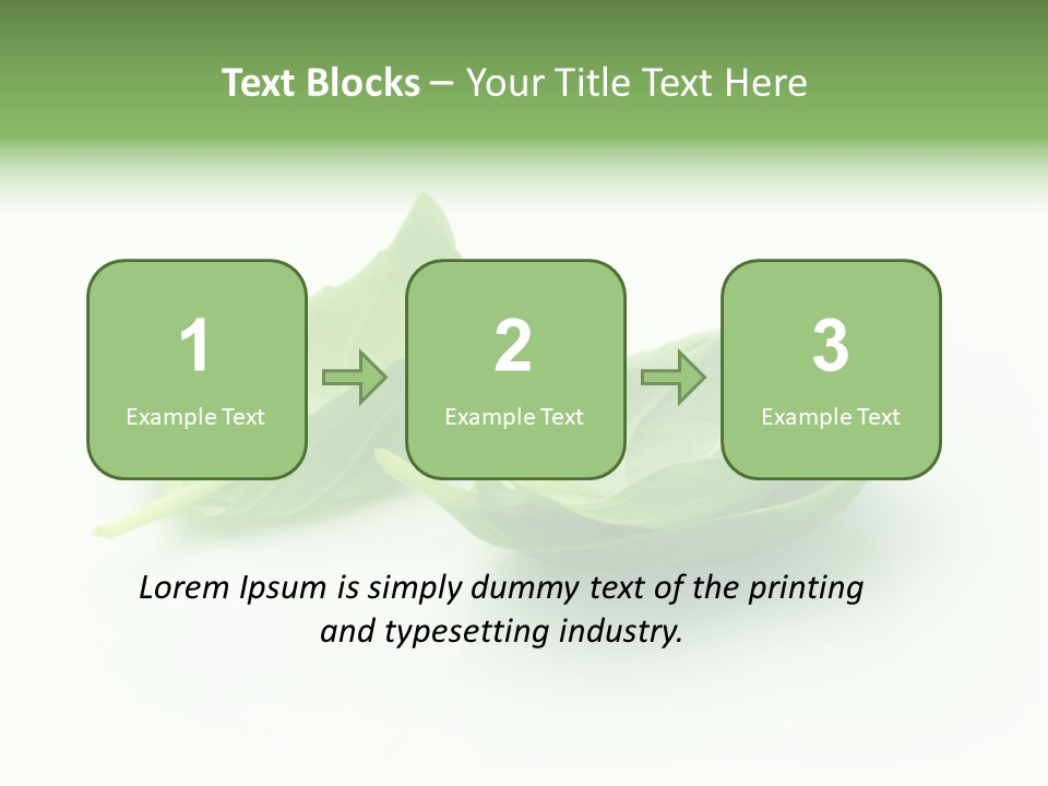 Herb Flavor Fresh PowerPoint Template