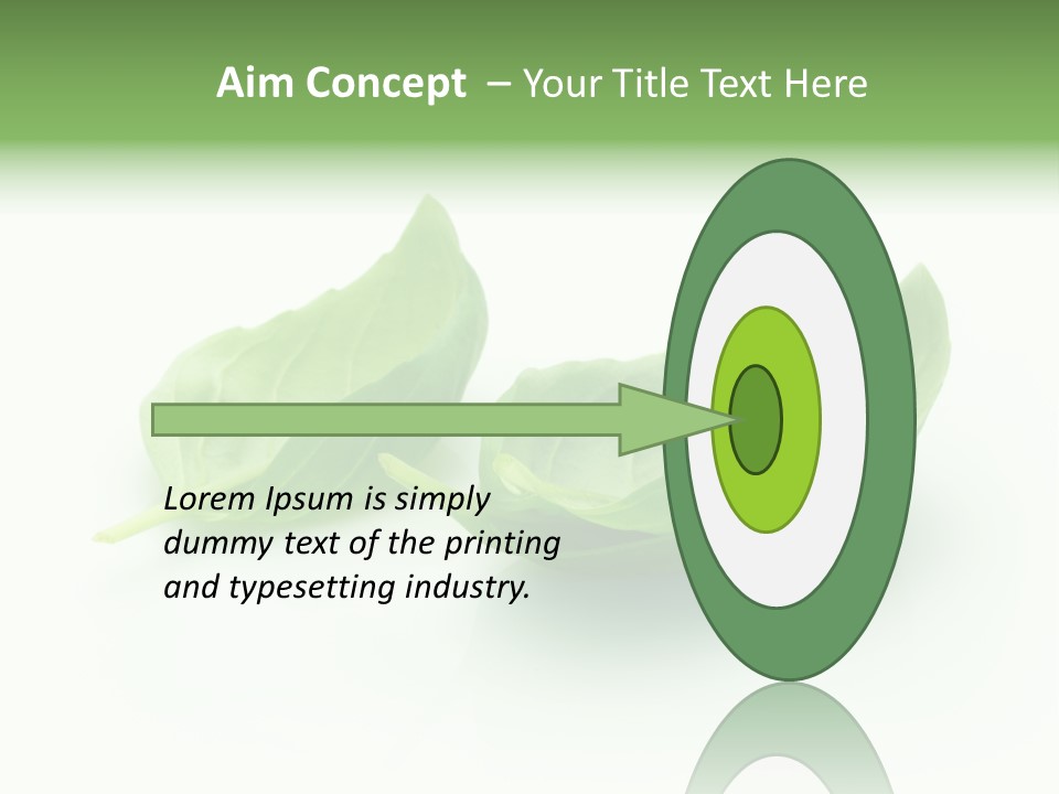 Herb Flavor Fresh PowerPoint Template