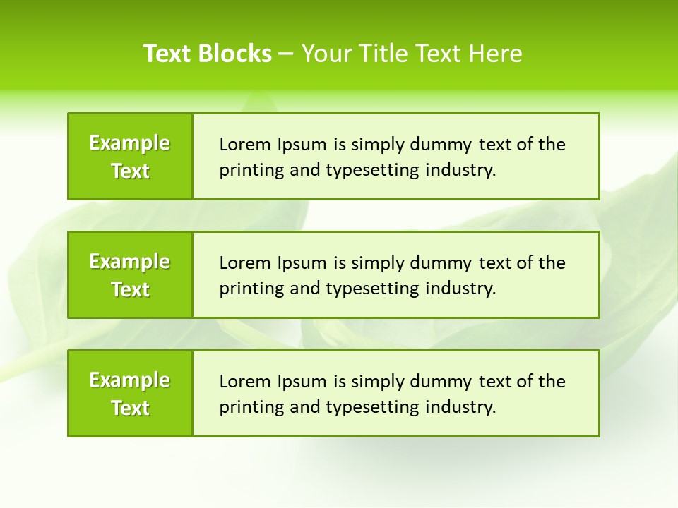 Fresh Food Flavor PowerPoint Template