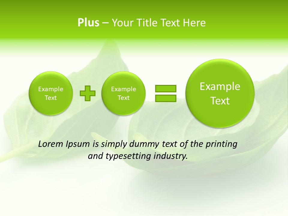 Fresh Food Flavor PowerPoint Template