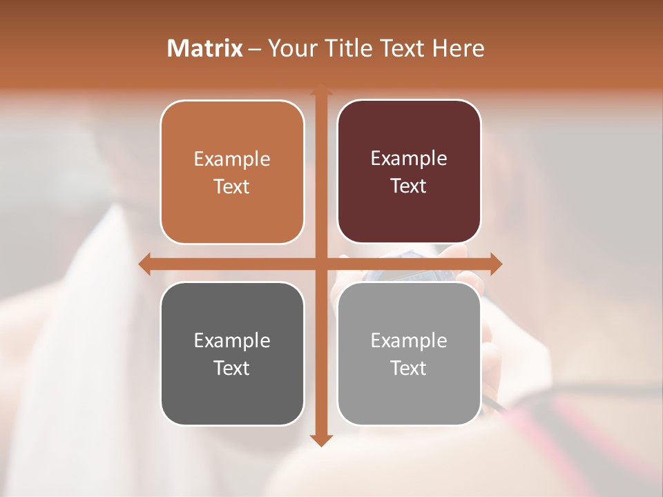 Relax Male Equipment PowerPoint Template