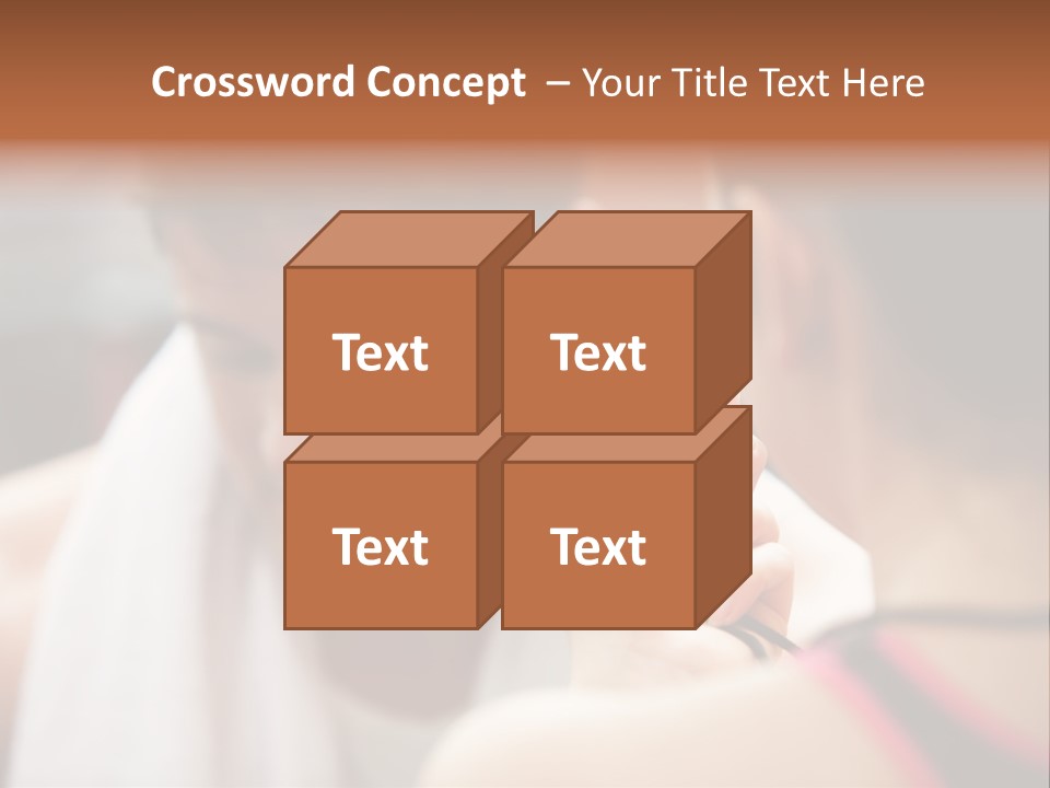 Relax Male Equipment PowerPoint Template