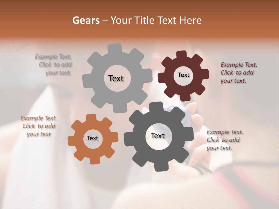 Relax Male Equipment PowerPoint Template