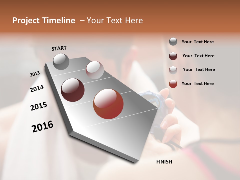 Relax Male Equipment PowerPoint Template
