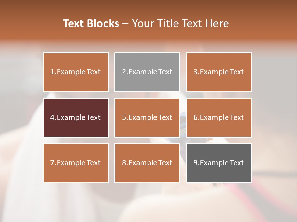 Relax Male Equipment PowerPoint Template