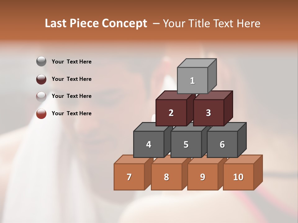Relax Male Equipment PowerPoint Template
