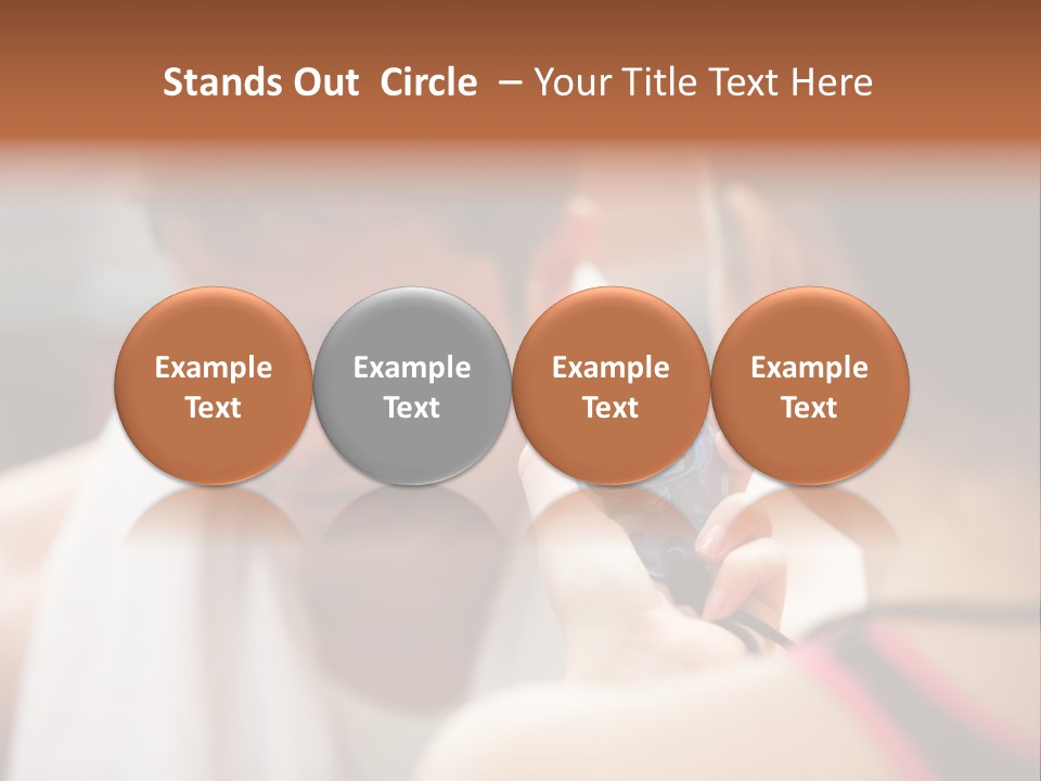 Relax Male Equipment PowerPoint Template