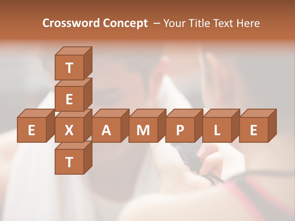 Relax Male Equipment PowerPoint Template