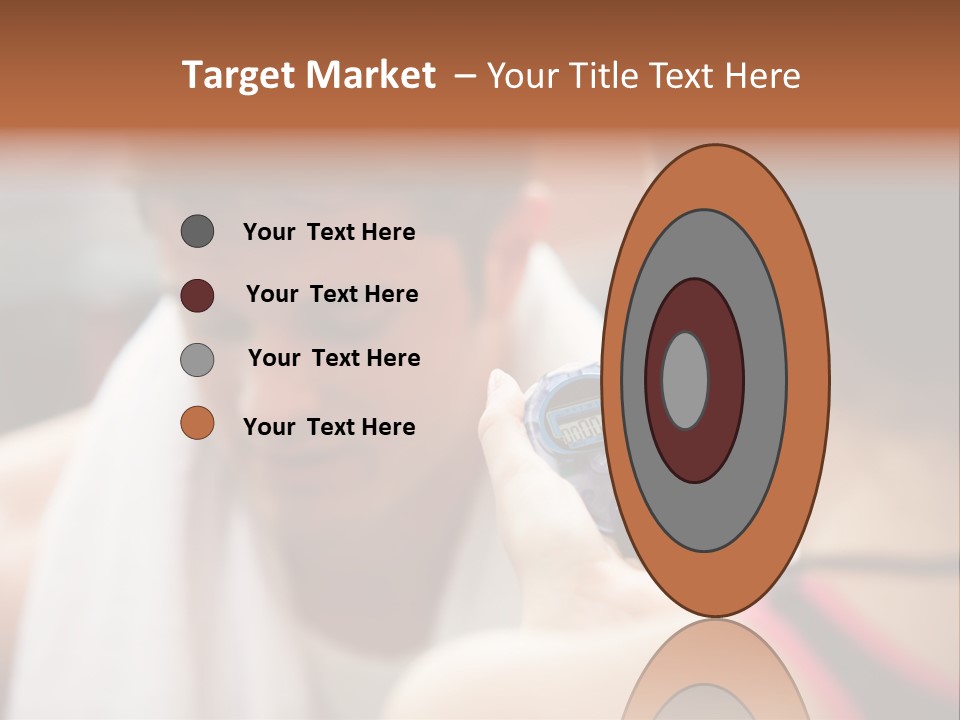 Relax Male Equipment PowerPoint Template