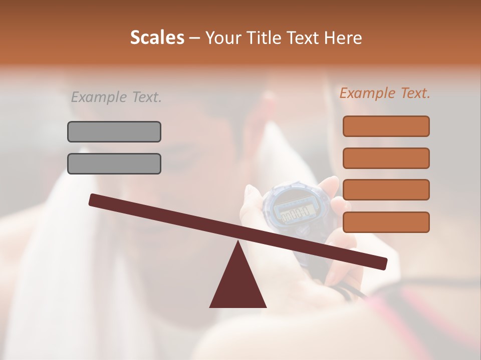 Relax Male Equipment PowerPoint Template