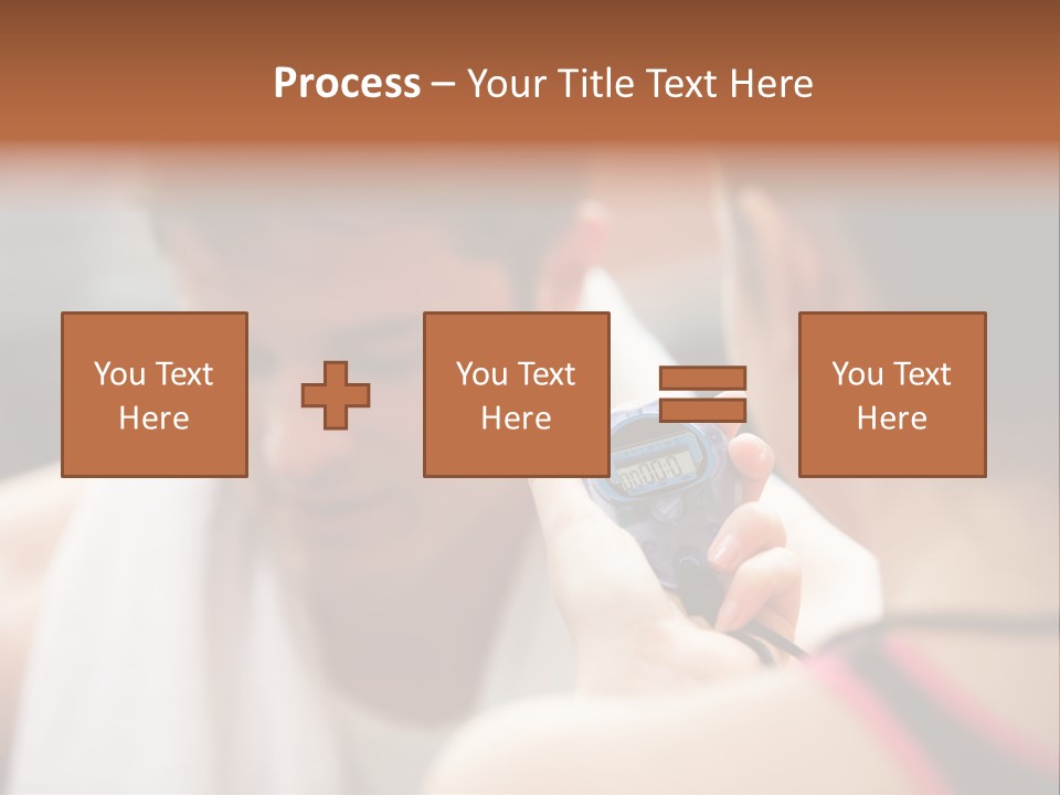 Relax Male Equipment PowerPoint Template