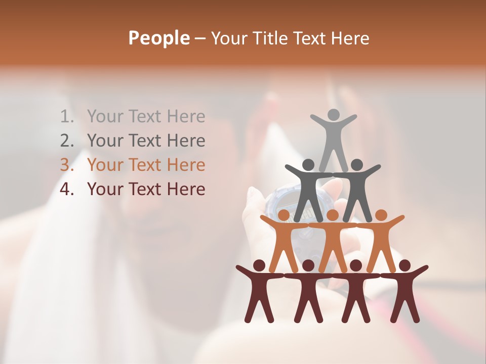 Relax Male Equipment PowerPoint Template