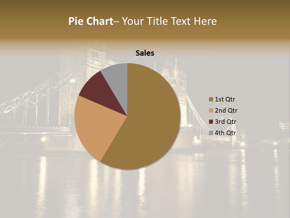 Capital Dark Lights PowerPoint Template