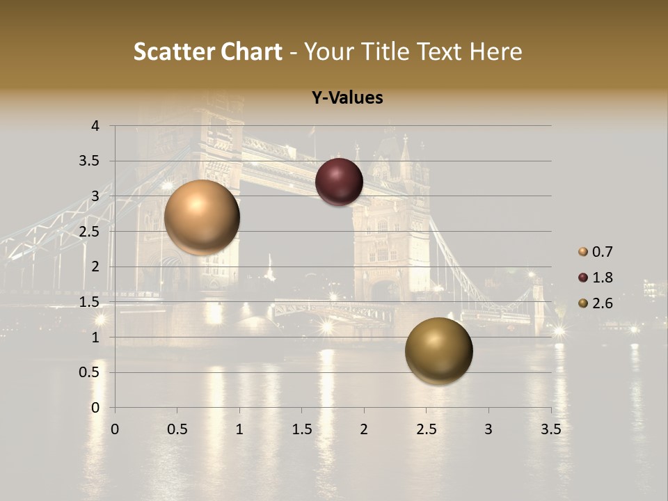 Capital Dark Lights PowerPoint Template