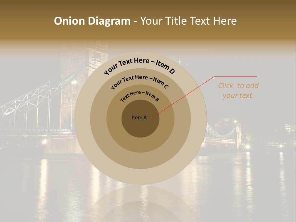 Capital Dark Lights PowerPoint Template