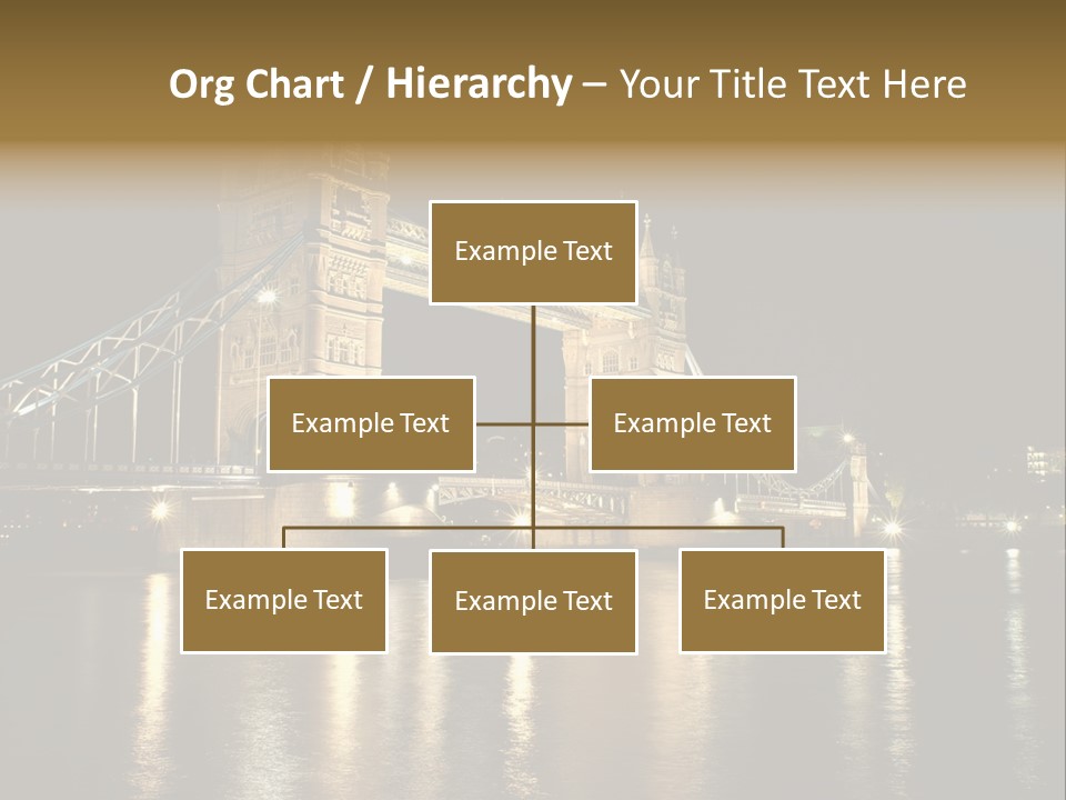 Capital Dark Lights PowerPoint Template