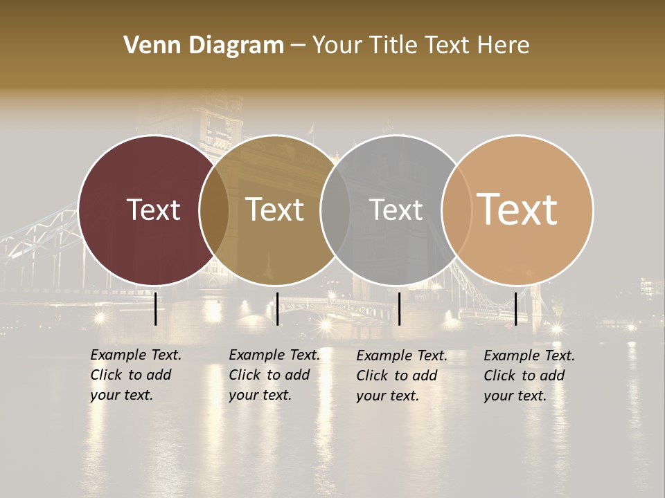 Capital Dark Lights PowerPoint Template