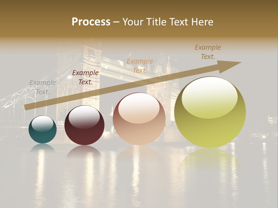 Capital Dark Lights PowerPoint Template