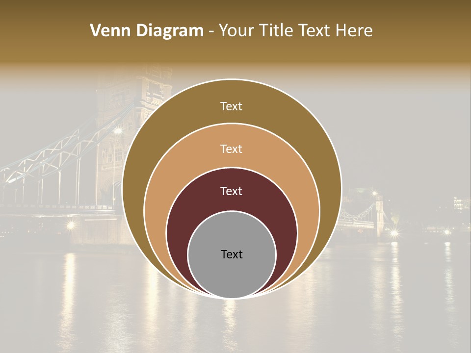 Capital Dark Lights PowerPoint Template