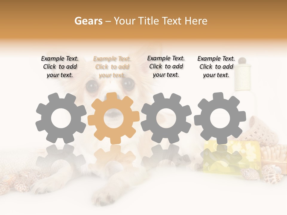 Cylinder Drive Background PowerPoint Template