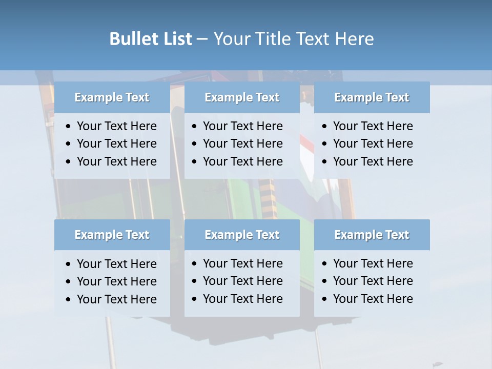Machine Shipping Red PowerPoint Template