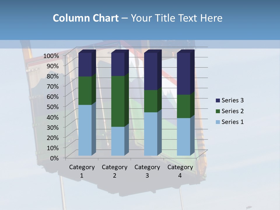 Machine Shipping Red PowerPoint Template