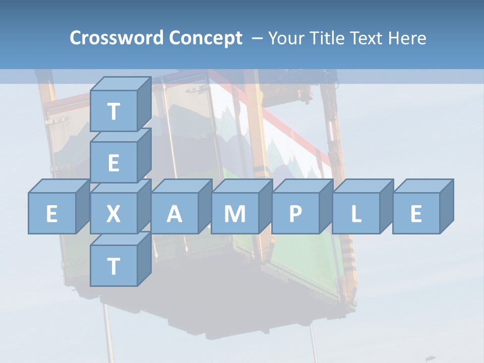 Machine Shipping Red PowerPoint Template