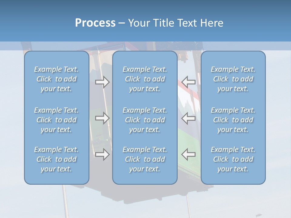 Machine Shipping Red PowerPoint Template