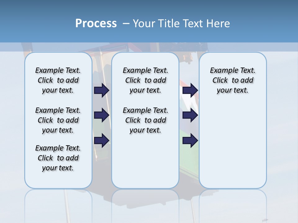 Machine Shipping Red PowerPoint Template