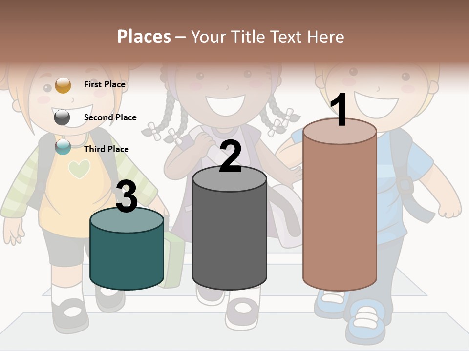 School Kindergarten Preschooler PowerPoint Template