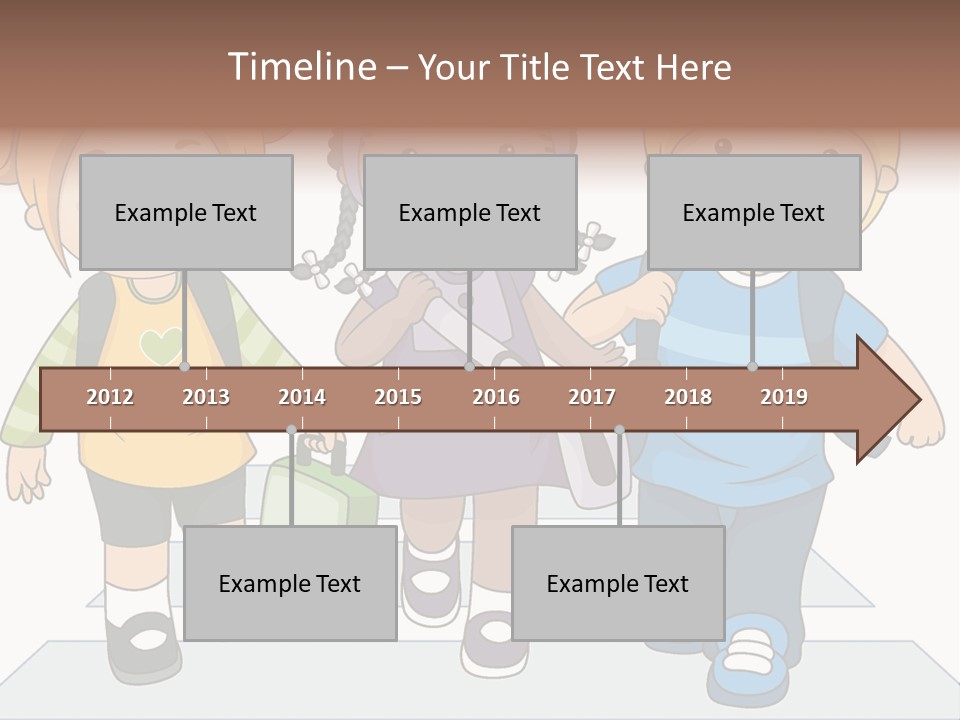 School Kindergarten Preschooler PowerPoint Template
