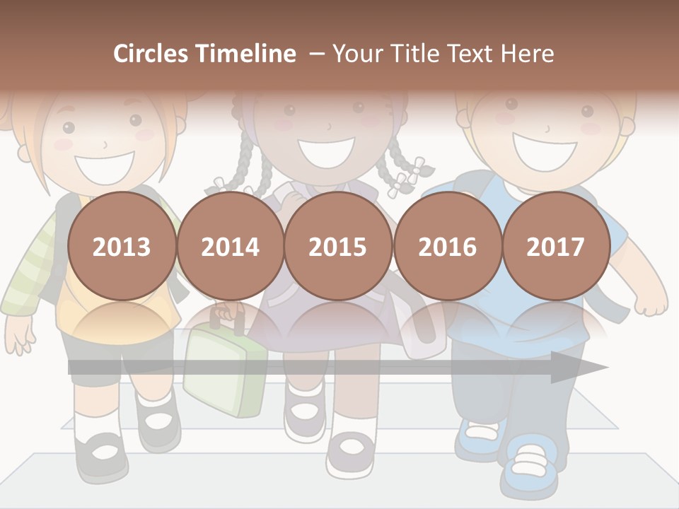 School Kindergarten Preschooler PowerPoint Template