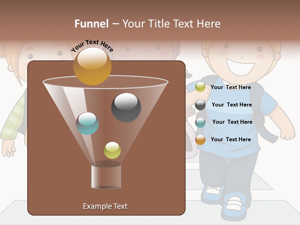 School Kindergarten Preschooler PowerPoint Template