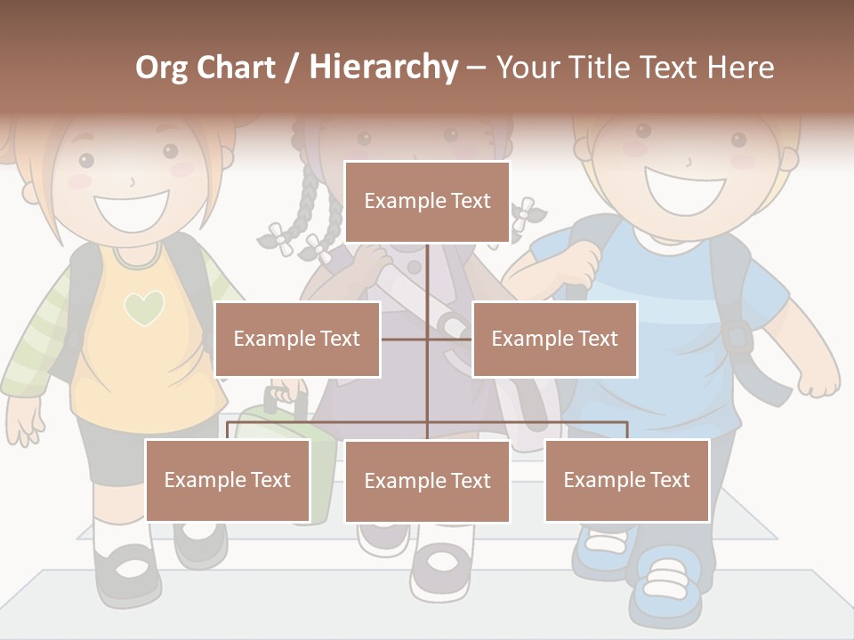 School Kindergarten Preschooler PowerPoint Template