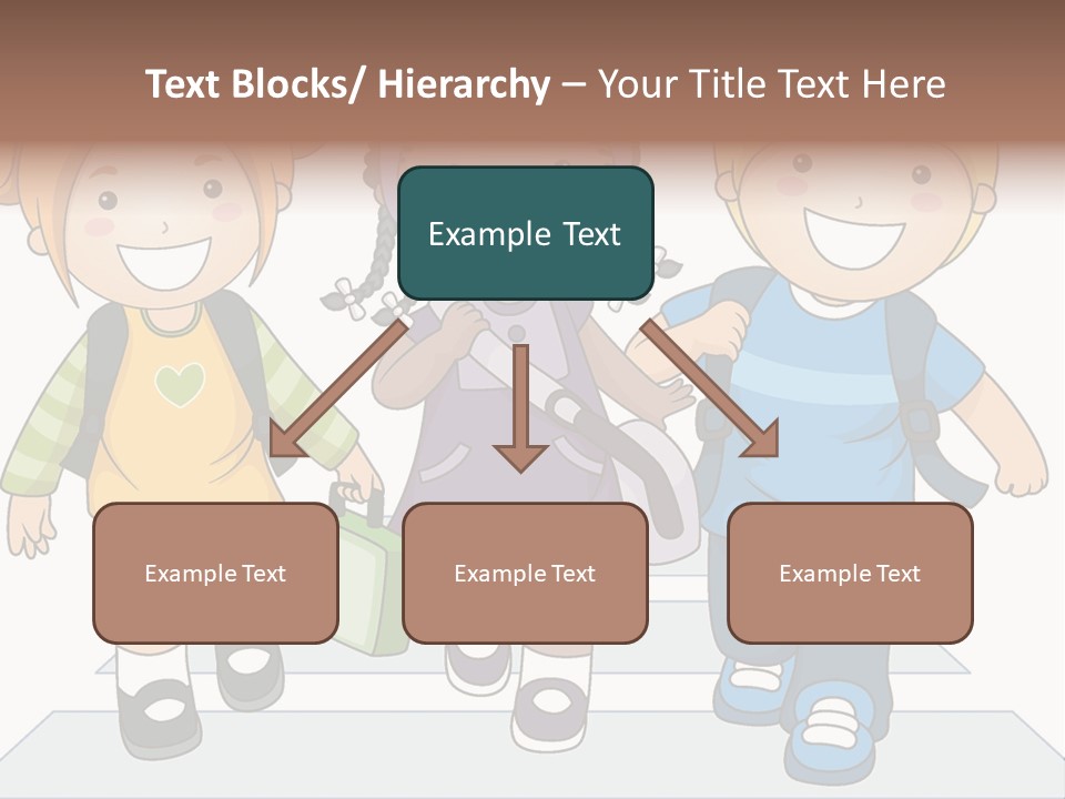 School Kindergarten Preschooler PowerPoint Template