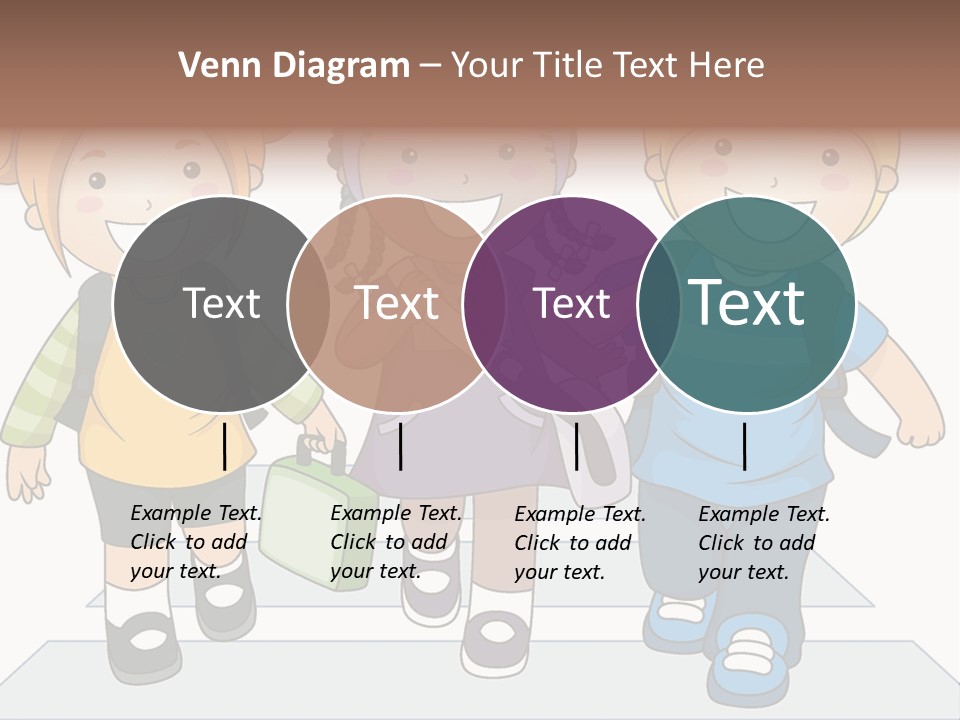 School Kindergarten Preschooler PowerPoint Template