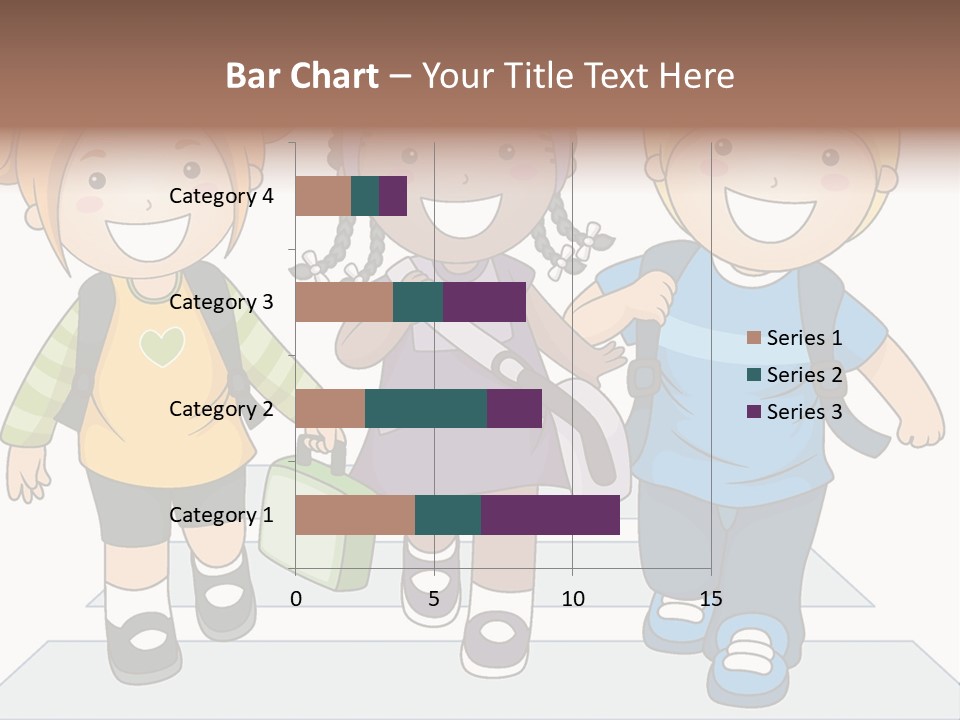 School Kindergarten Preschooler PowerPoint Template