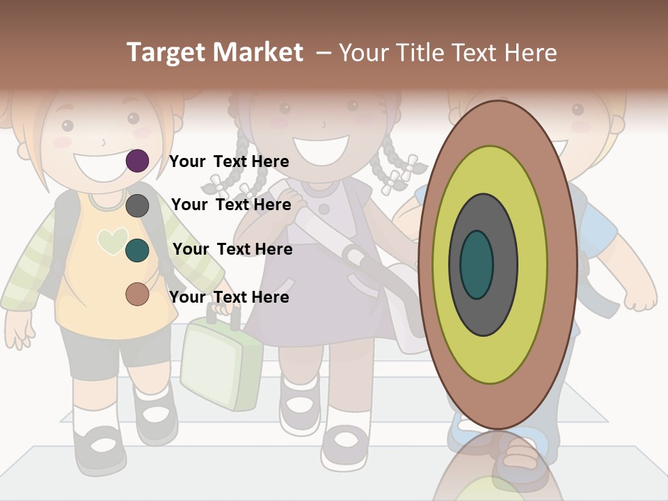 School Kindergarten Preschooler PowerPoint Template