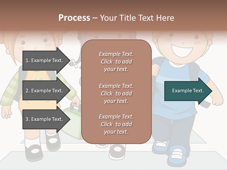School Kindergarten Preschooler PowerPoint Template