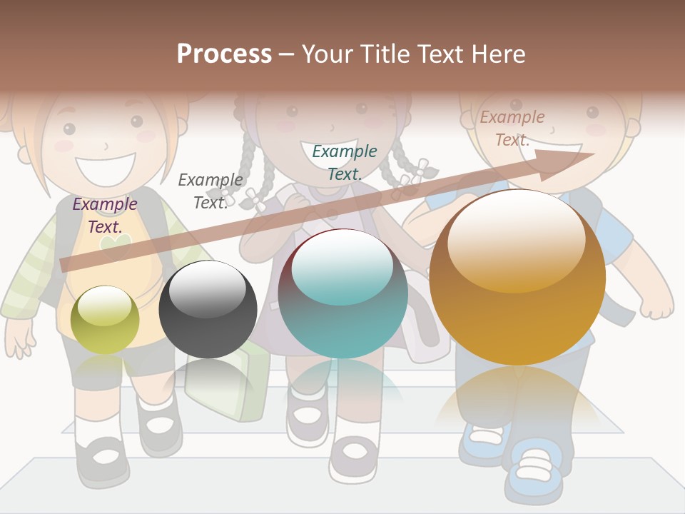 School Kindergarten Preschooler PowerPoint Template