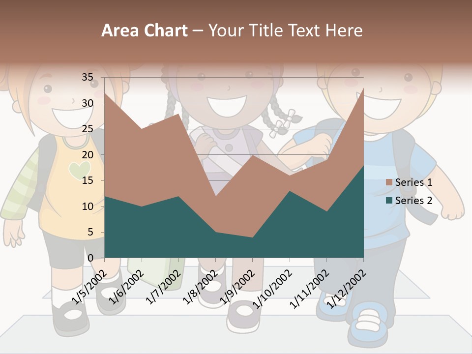 School Kindergarten Preschooler PowerPoint Template