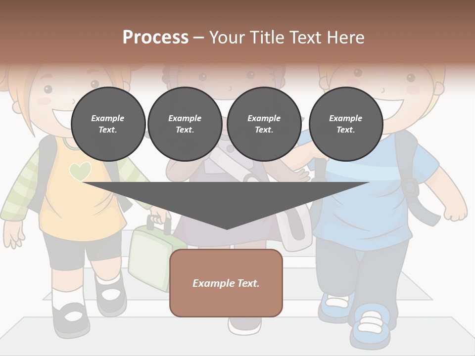 School Kindergarten Preschooler PowerPoint Template