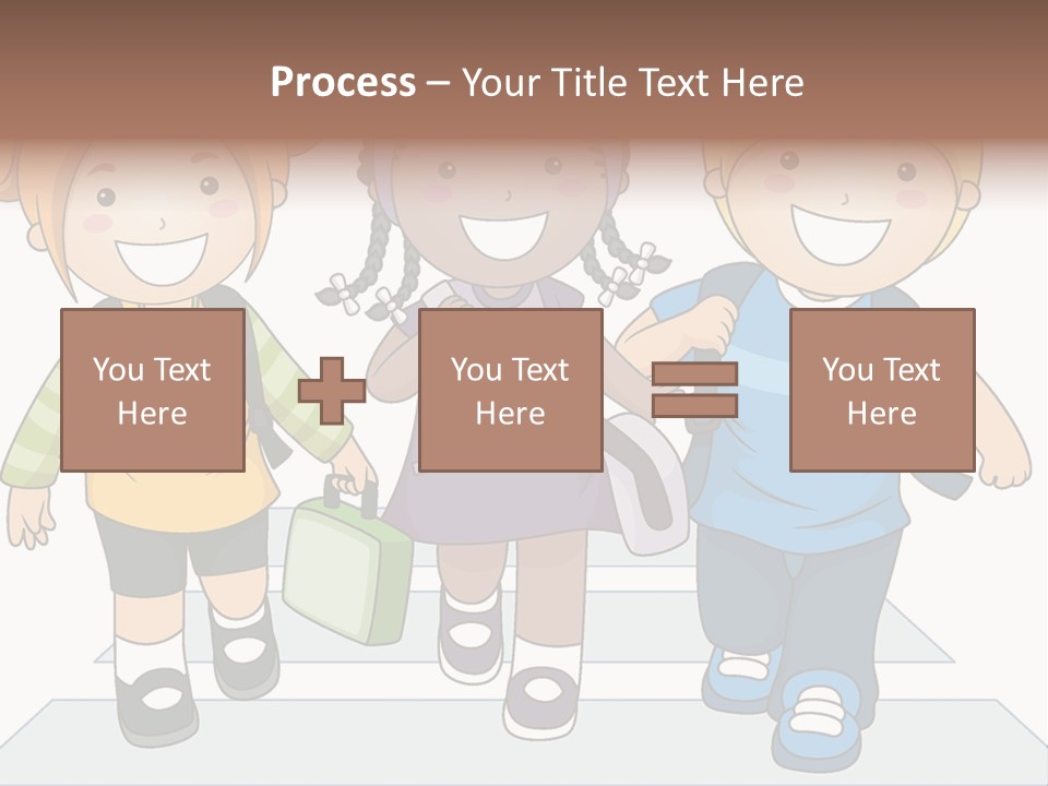 School Kindergarten Preschooler PowerPoint Template