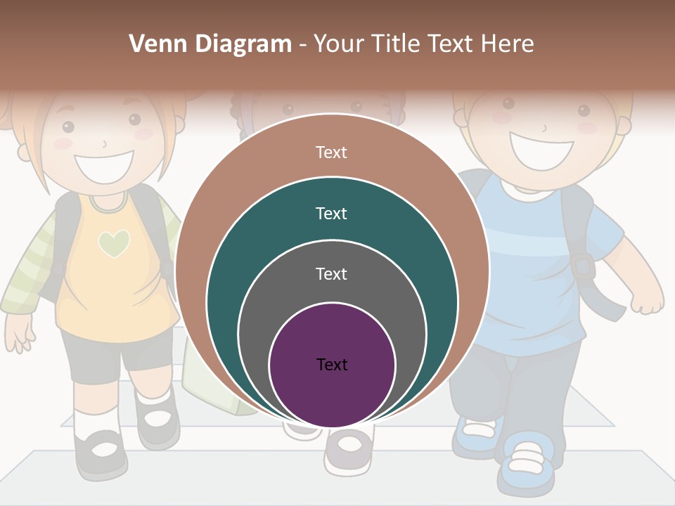 School Kindergarten Preschooler PowerPoint Template