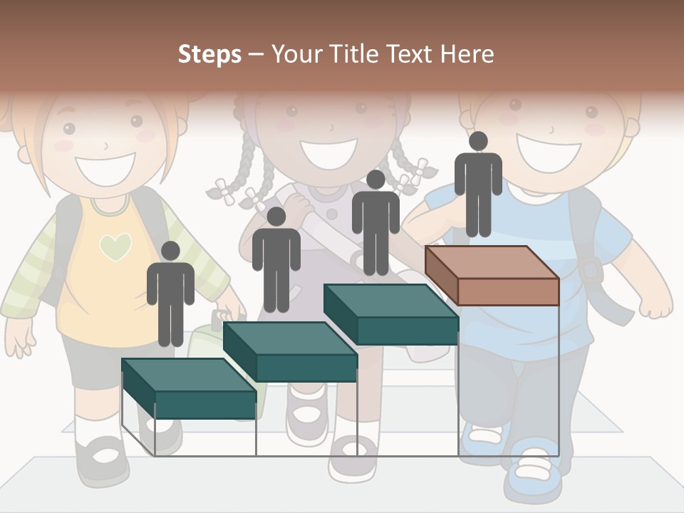 School Kindergarten Preschooler PowerPoint Template