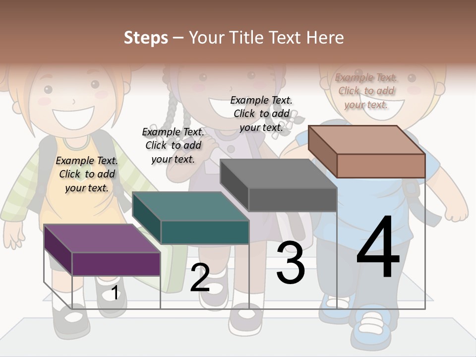 School Kindergarten Preschooler PowerPoint Template
